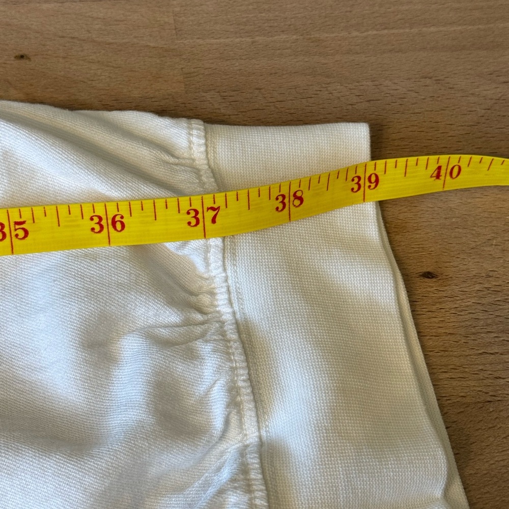 FAHERTY Women’s Arlie Jogger White Size XXL Tencel Linen Cotton - Picture 14 of 16